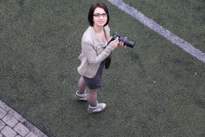 Šajā sezonā Helena Villeruša apvienoja arī fotogrāfa pienākumus. Foto - FK Lielupe